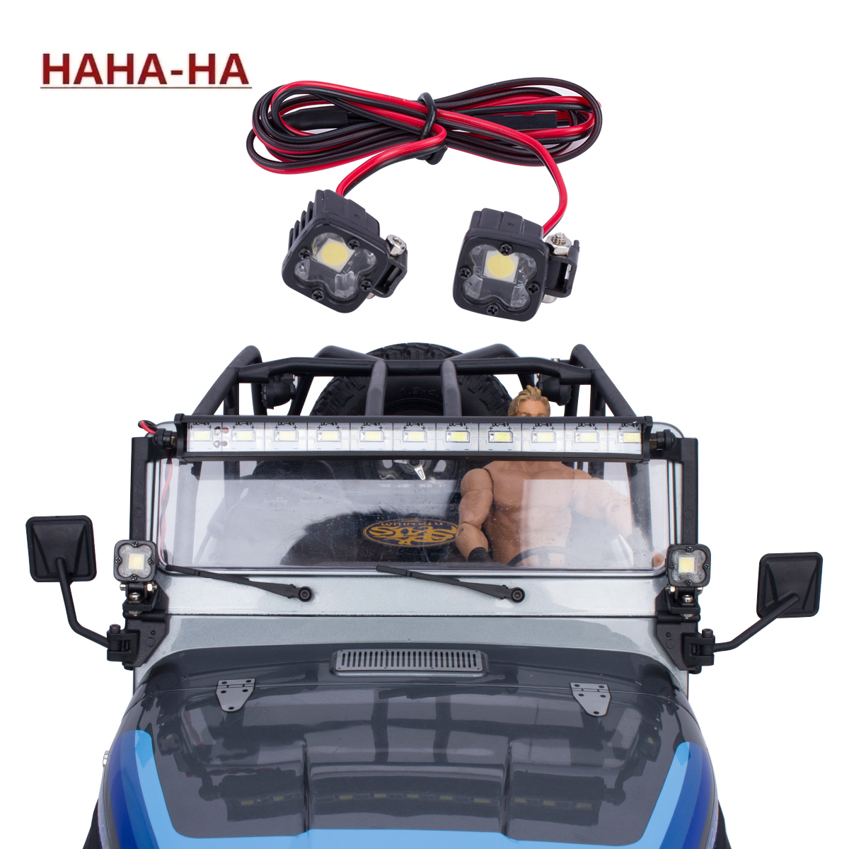 Rc Hobby Products - RC Car Square Bright LED Top