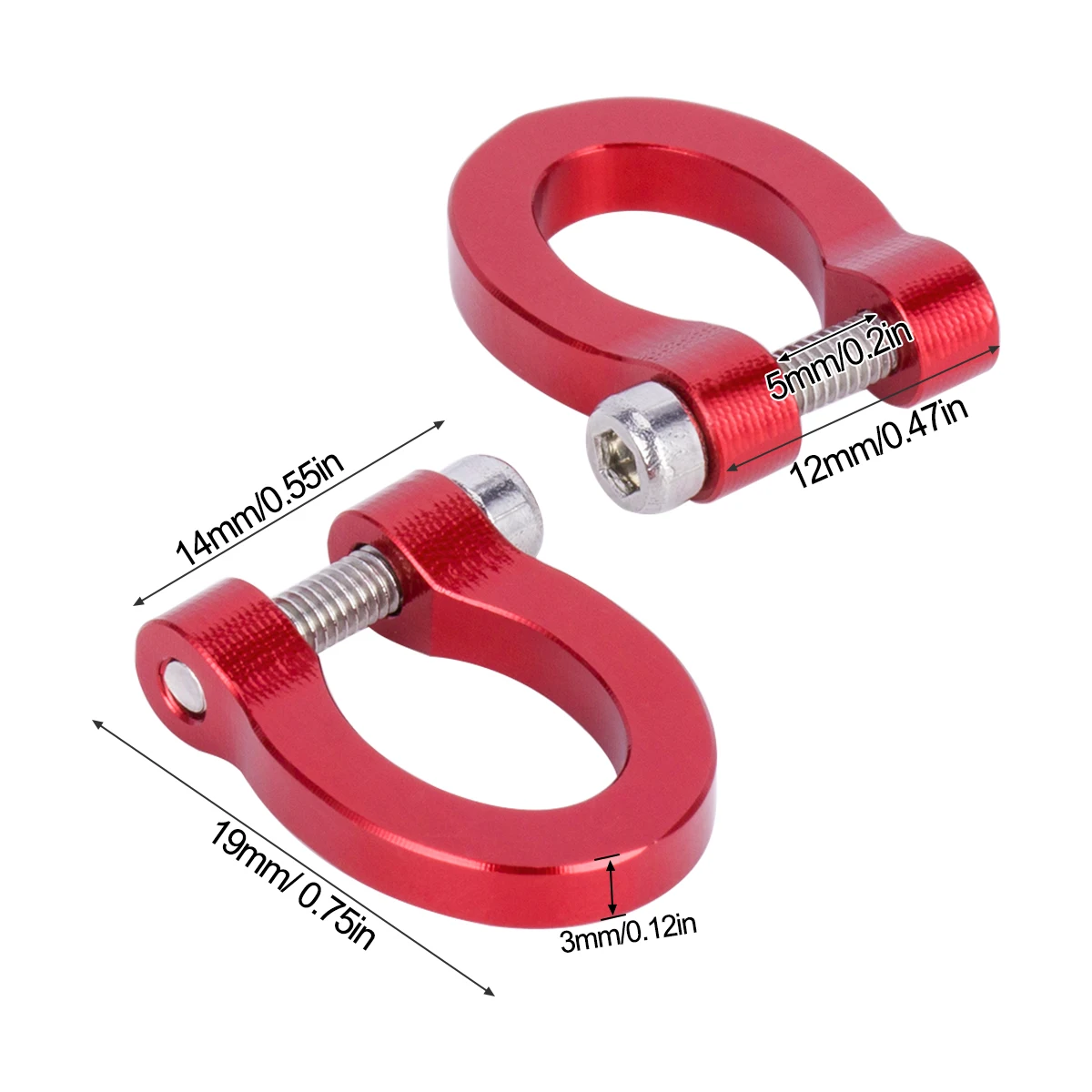 CNC Aluminum Bumper D-ring Tow - Rc Hobby Products incelemesi ve fiyatı