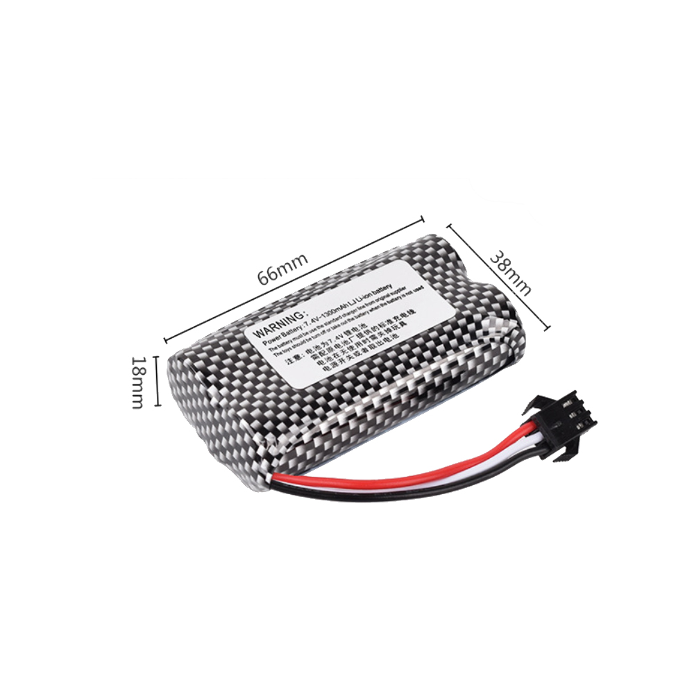 7.4V 1300mAh Li-ion Battery SM - Rc Hobby Charger incelemesi ve fiyatı