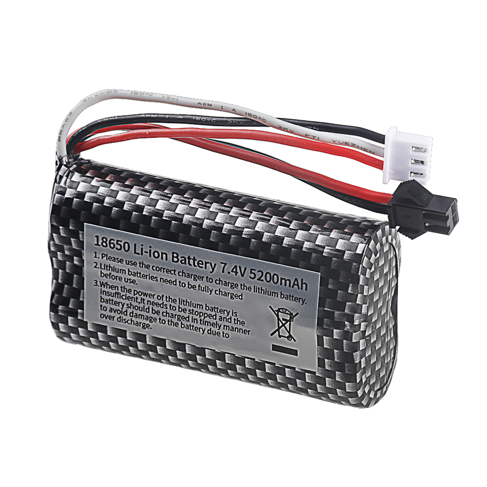 18650 7.4V 5200mAh Li-ion batt - Rc Hobby Charger incelemesi ve fiyatı