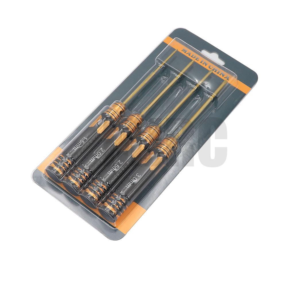 Ajrc 4pcs/set Titanium Plating - Rc Hobby Electric Screwdriver incelemesi ve fiyatı