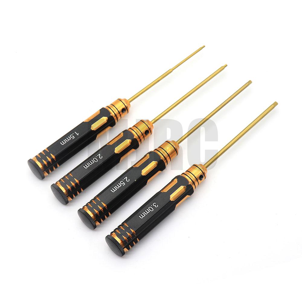 Ajrc 4pcs/set Titanium Plating - Rc Hobby Electric Screwdriver incelemesi ve fiyatı