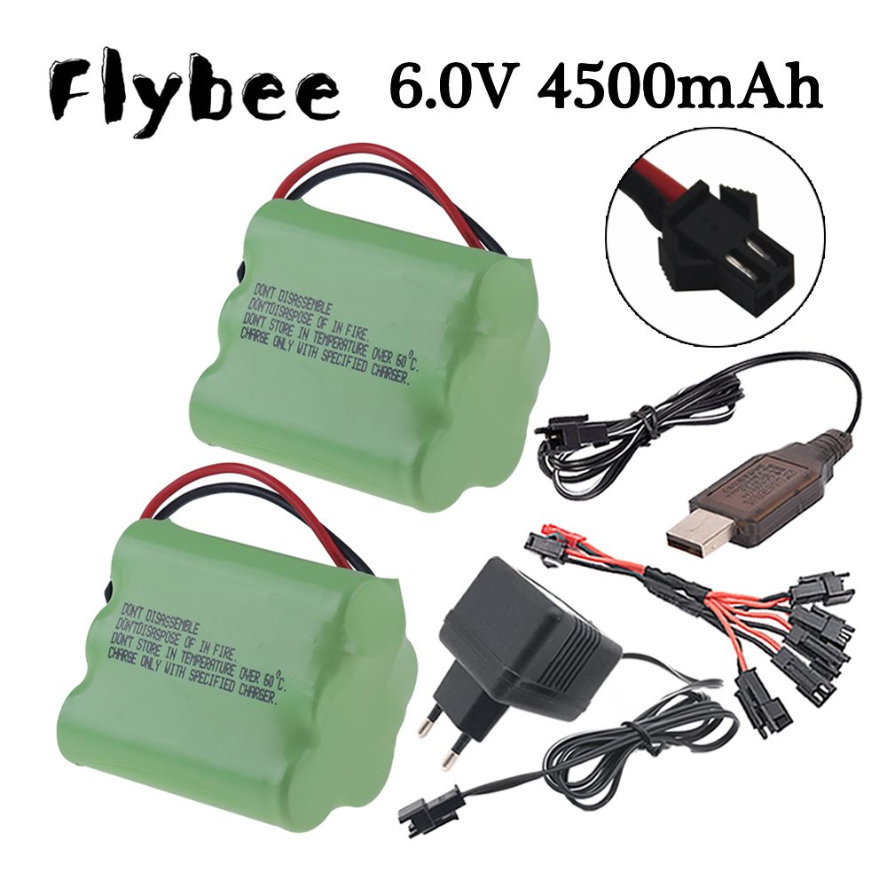6v 4500mAh Ni-MH Battery SM Pl - Rc Hobby Charger incelemesi ve fiyatı