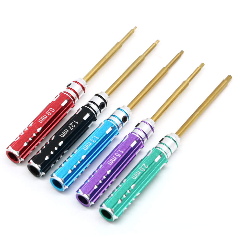 5pcs/set RC Mini 0.9mm 1.27mm  - Rc Hobby Electric Screwdriver incelemesi ve fiyatı