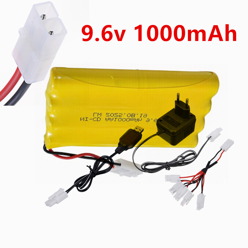 9.6v 1000mAh Ni-CD AA Recharge - Rc Hobby Charger incelemesi ve fiyatı