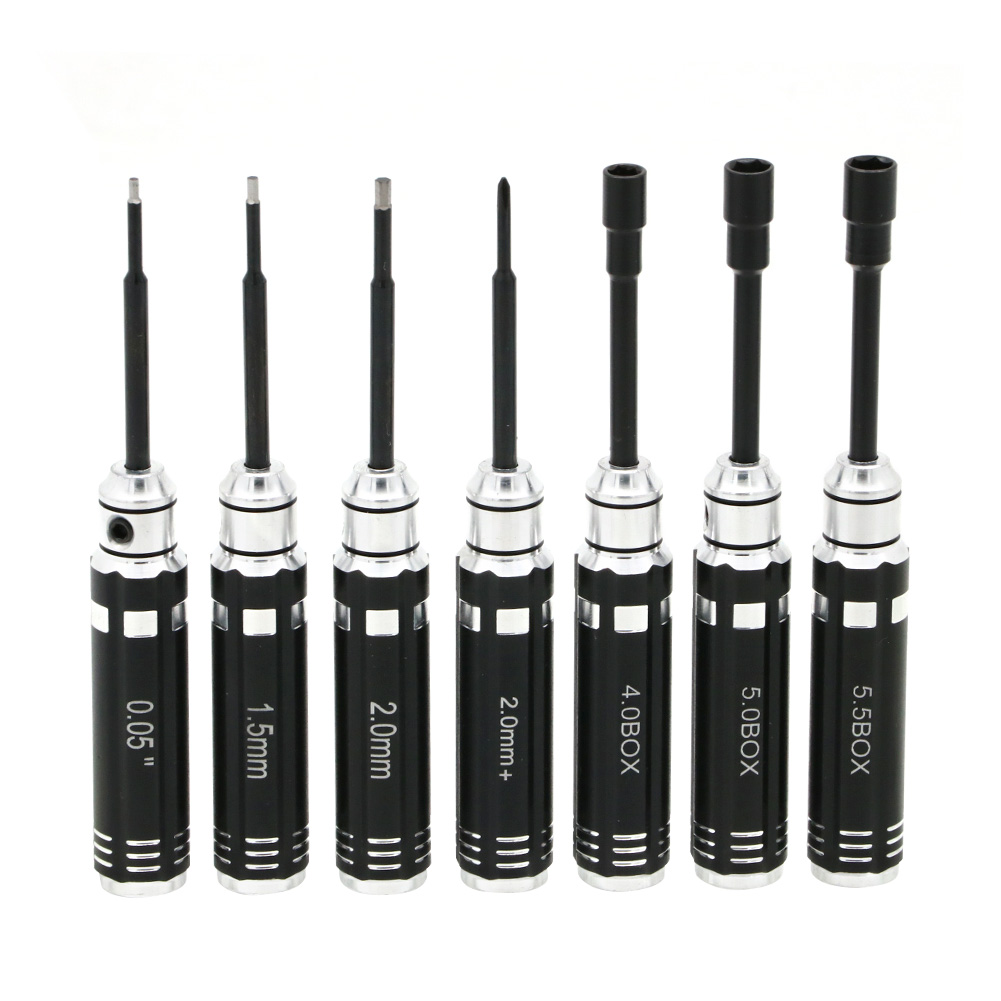 7PCS Short Handle RC Hex Screw - Rc Hobby Electric Screwdriver incelemesi ve fiyatı