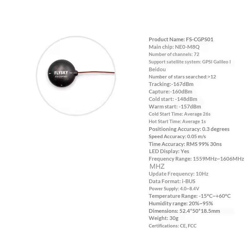 Flysky FS-G11P GPS FS-CGPS01 7 - Rc Hobby Products incelemesi ve fiyatı