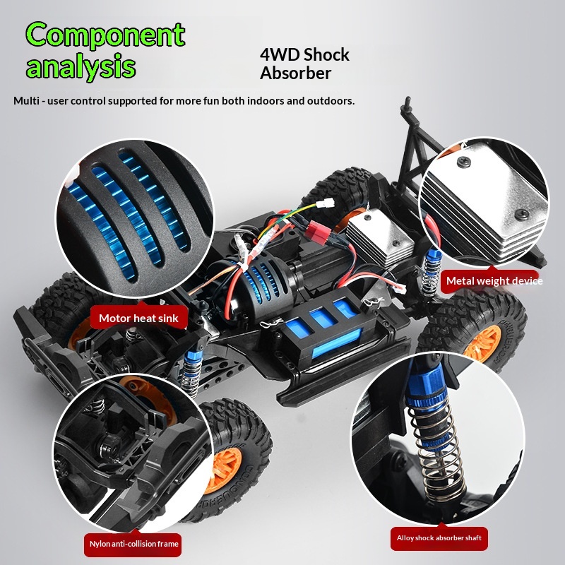 Huangbo Rc 1 10 Full Scale 4Wd - Rc Hobby Monster Truck incelemesi ve fiyatı