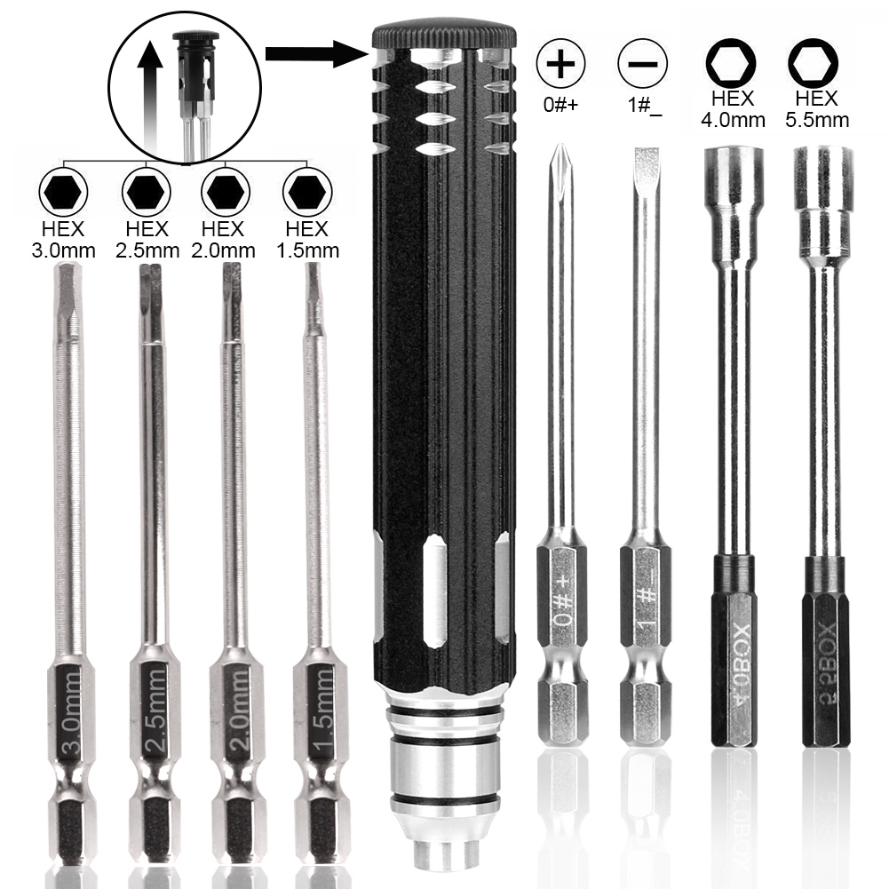 8 in 1 Screwdriver Hobby Hardw - Rc Hobby Electric Screwdriver incelemesi ve fiyatı