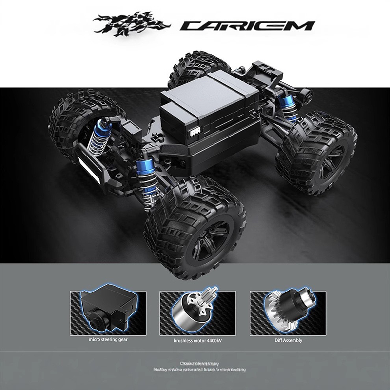 Mjx 20208 1:20 Brushless High  - Rc Hobby Monster Truck incelemesi ve fiyatı