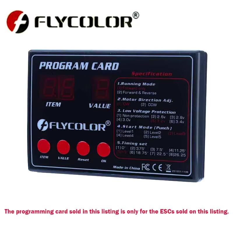 LED Programming Card for Rocke - Rc Hobby Grade Plane incelemesi ve fiyatı