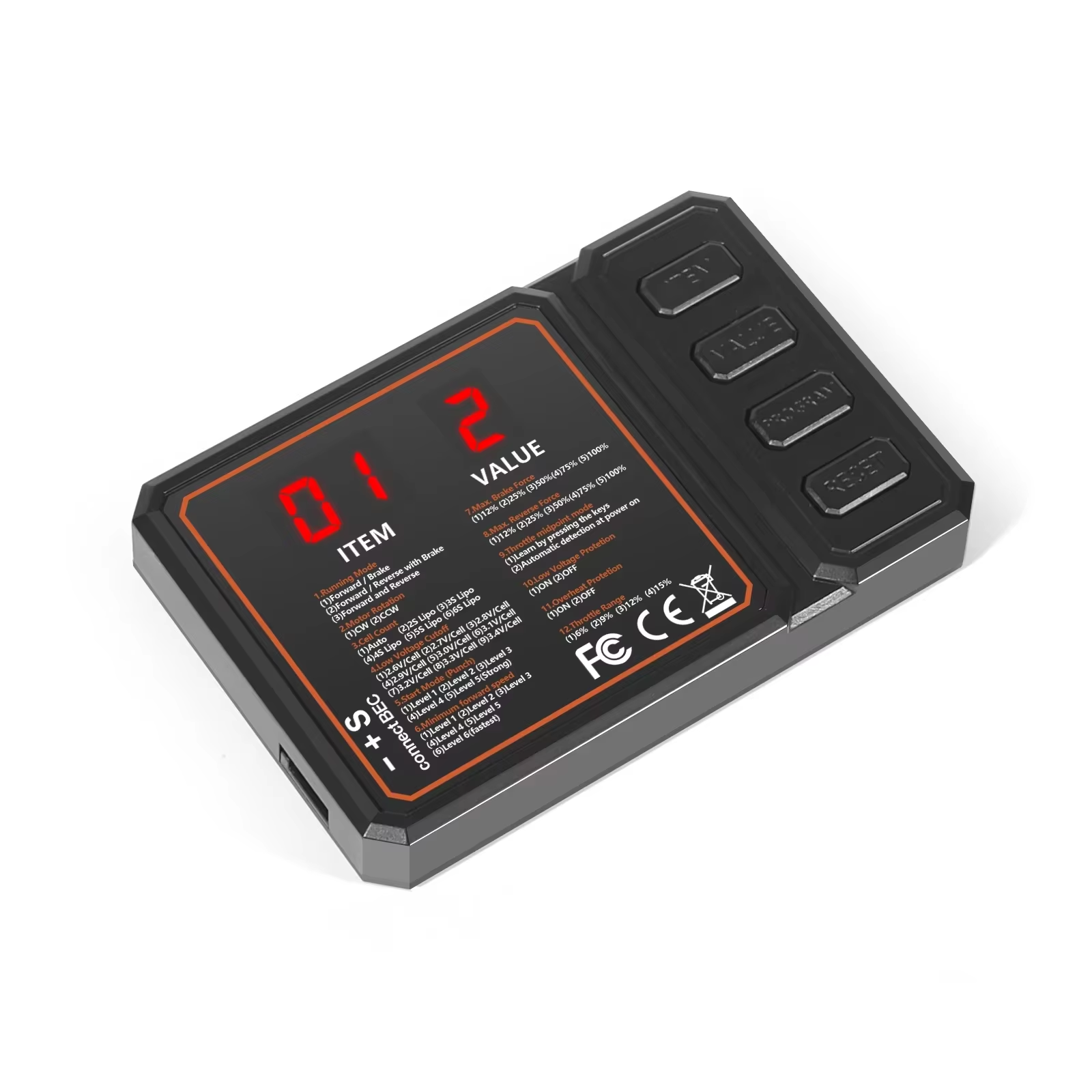 LED Programming Card for Rocke - Rc Hobby Grade Plane incelemesi ve fiyatı