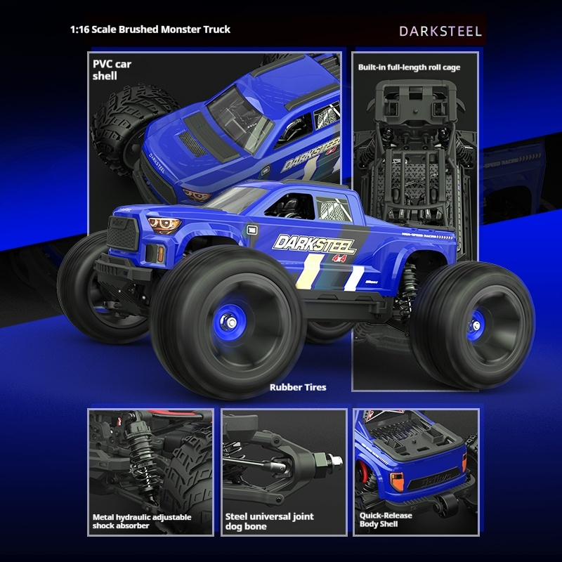 UDIRC UD1610PRO 1/16 RC BigWhe - Rc Hobby Monster Truck incelemesi ve fiyatı