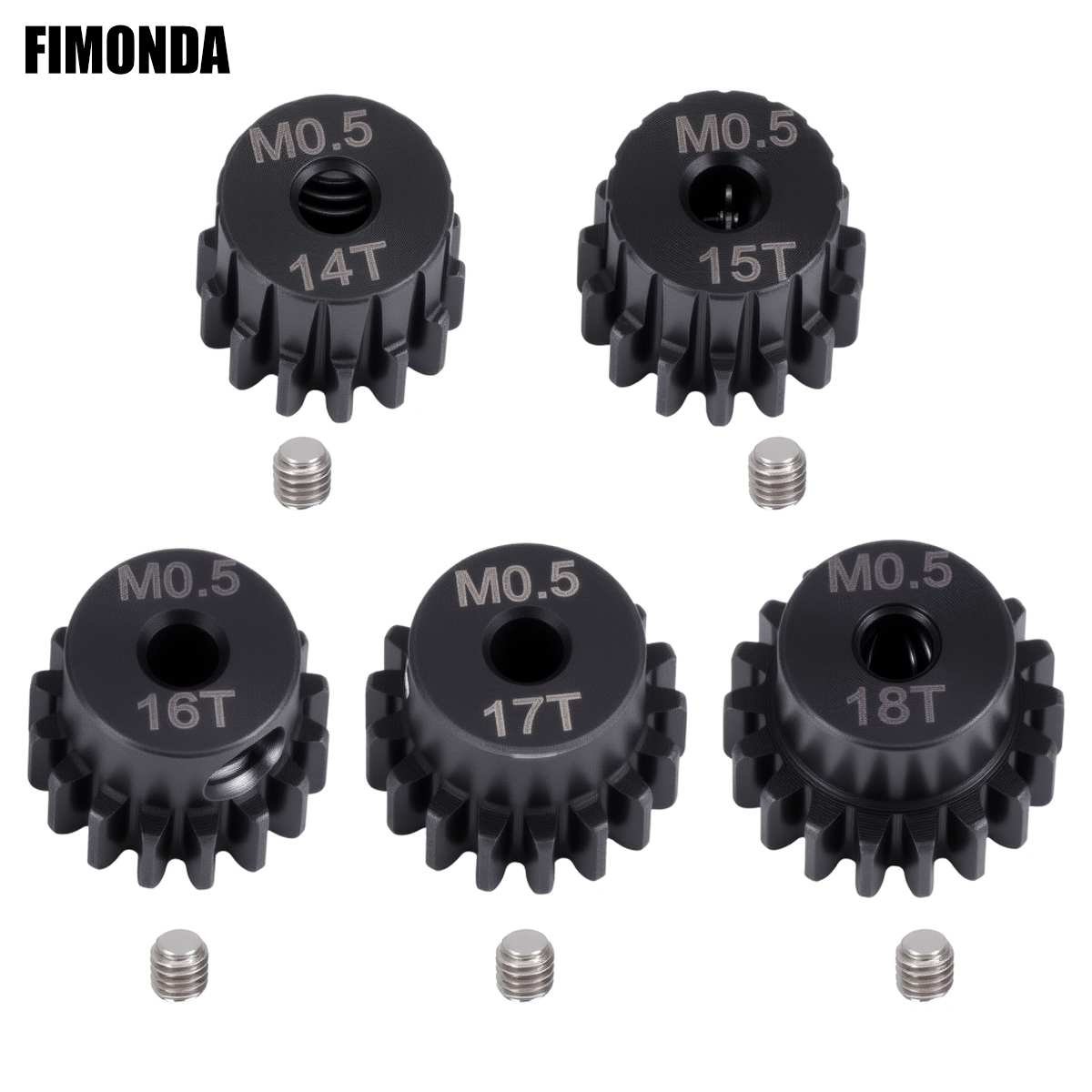 M0.5 2mm Shaft 14T-18T Metal P - Rc Hobby Products incelemesi ve fiyatı