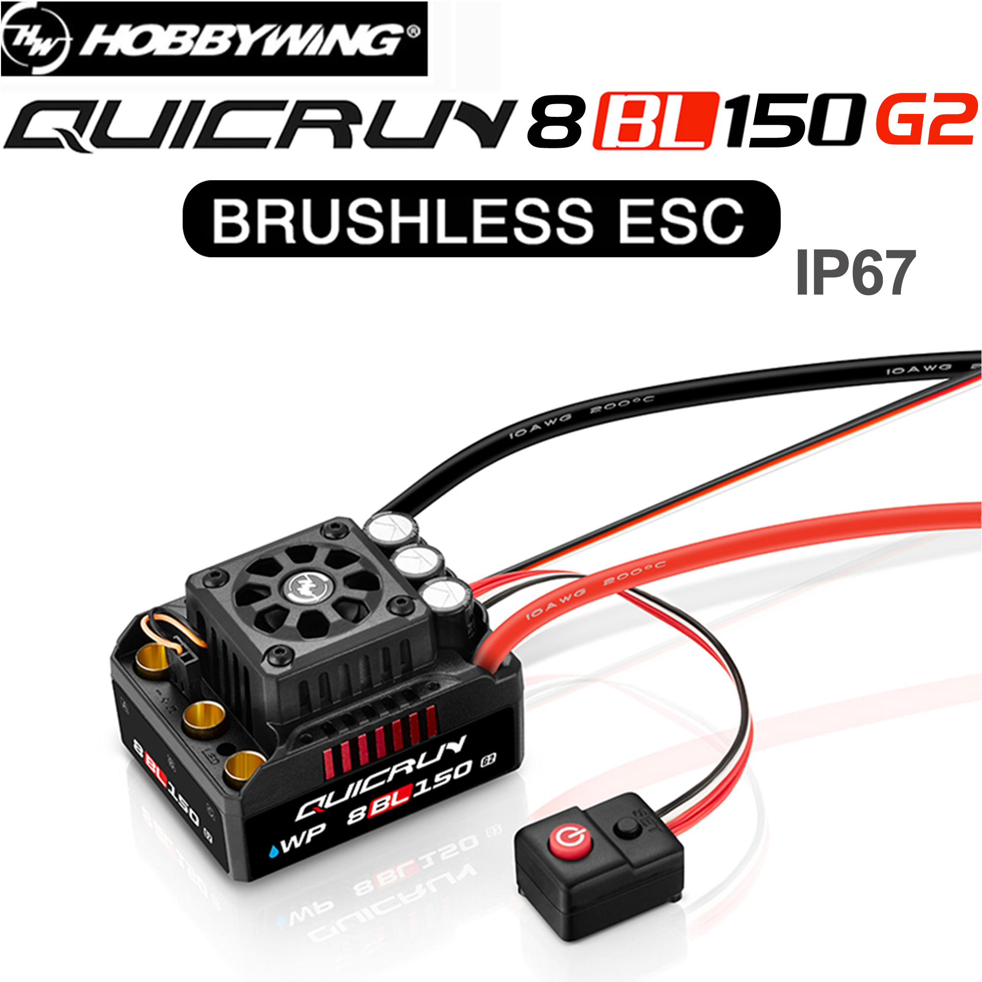 HOBBYWING QuicRun WP 8BL150 G2 - Rc Hobby Monster Truck incelemesi ve fiyatı