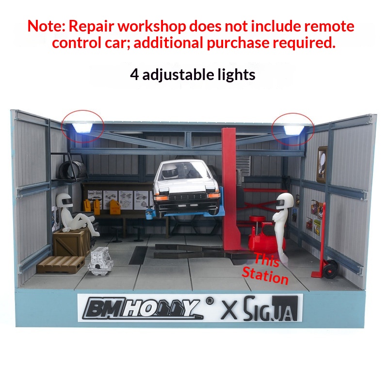 BM HOBBY 1/24 Scale RC Car Sim - Rc Hobby Garage incelemesi ve fiyatı