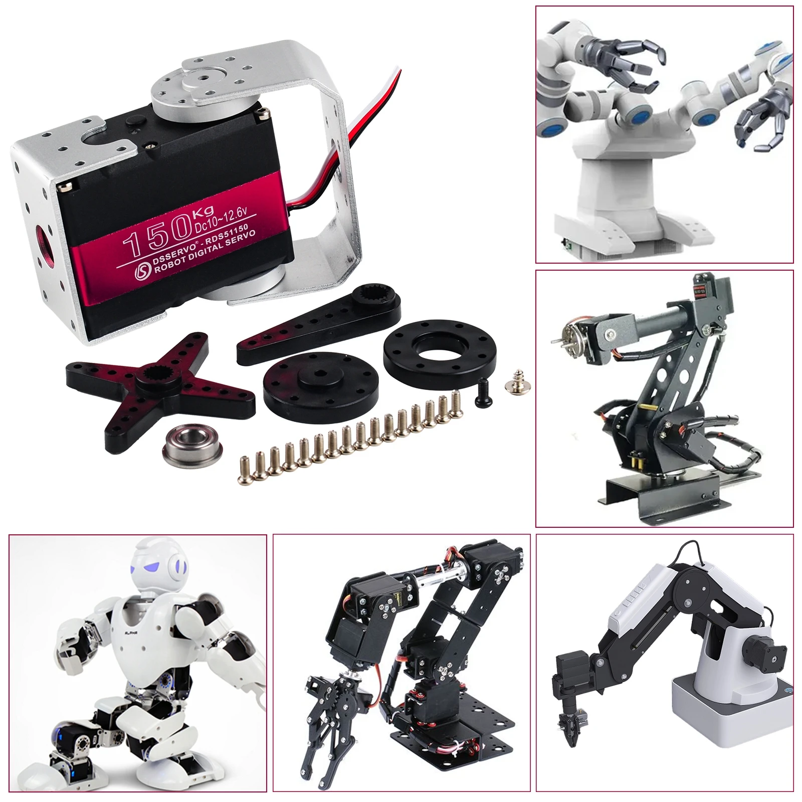 High Torque 150kg RDS51150 Met - Rc Hobby Products incelemesi ve fiyatı