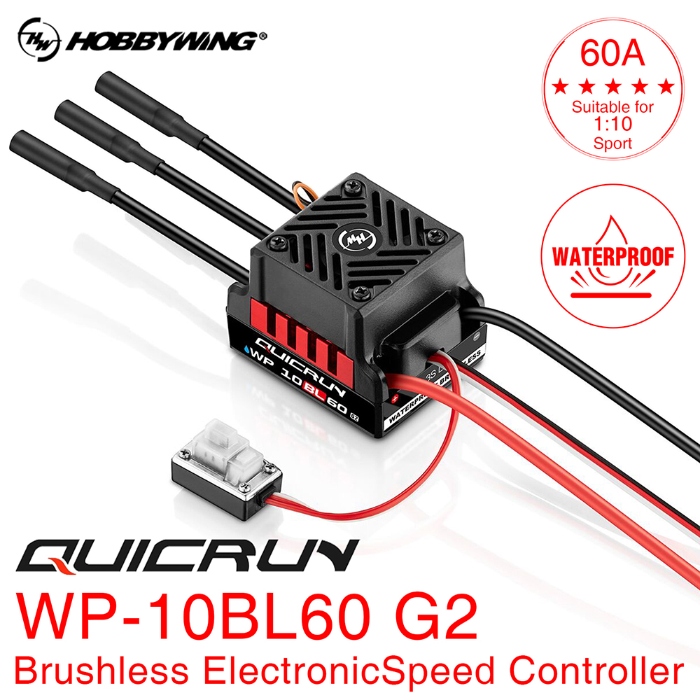HobbyWing QuicRun WP 10BL60 RC - Rc Hobby Grade Plane incelemesi ve fiyatı