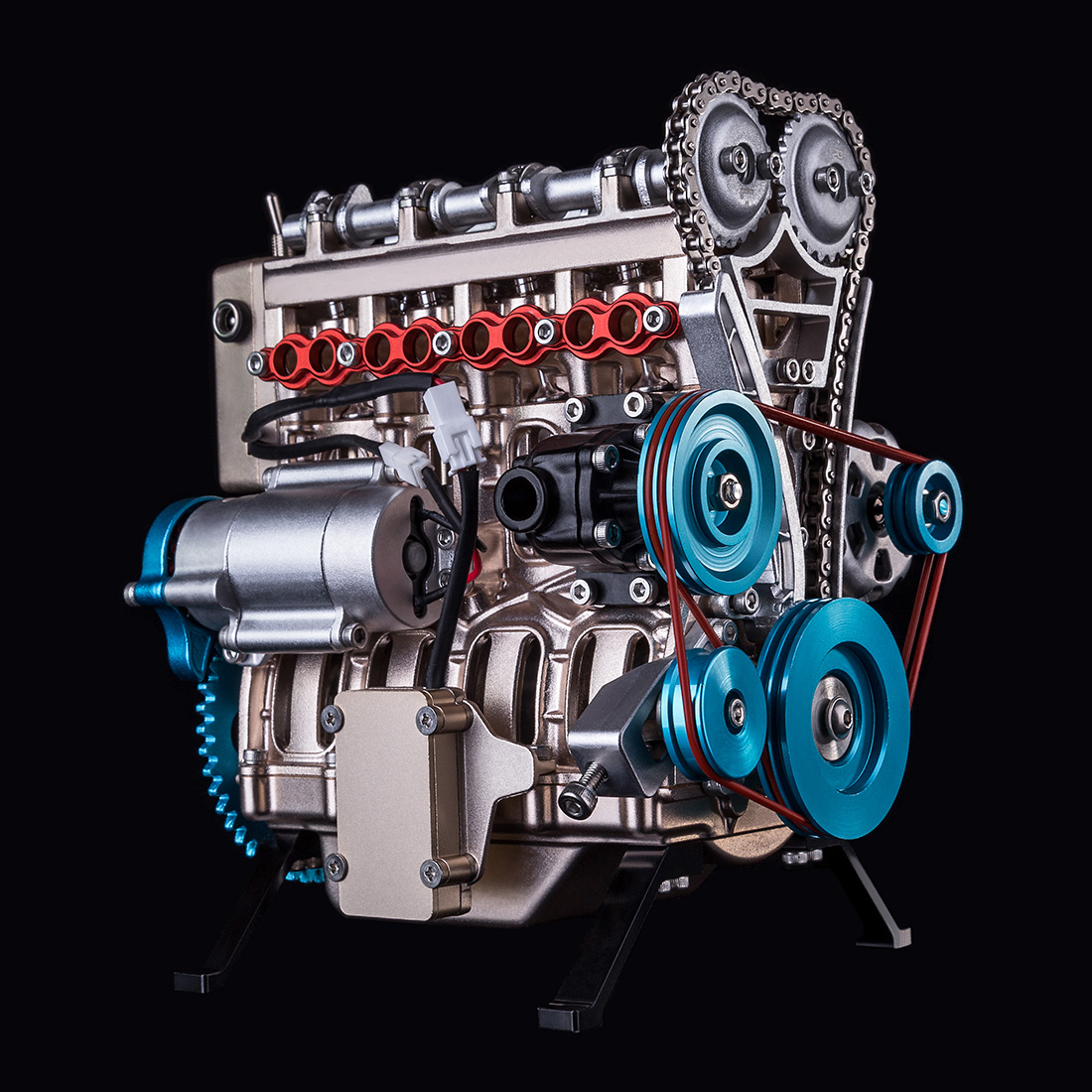 TECHING Metal Four-cylinder En - Rc Hobby Tech incelemesi ve fiyatı