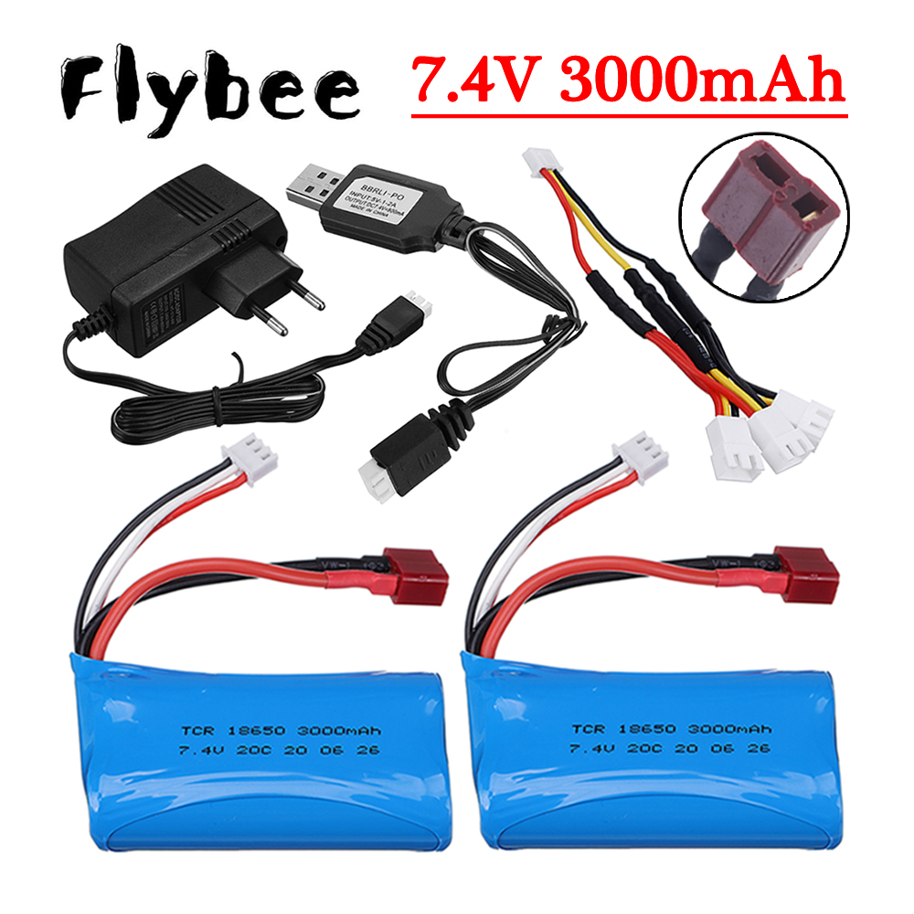 7.4V 3000mAh Li-ion Battery fo - Rc Hobby Charger incelemesi ve fiyatı