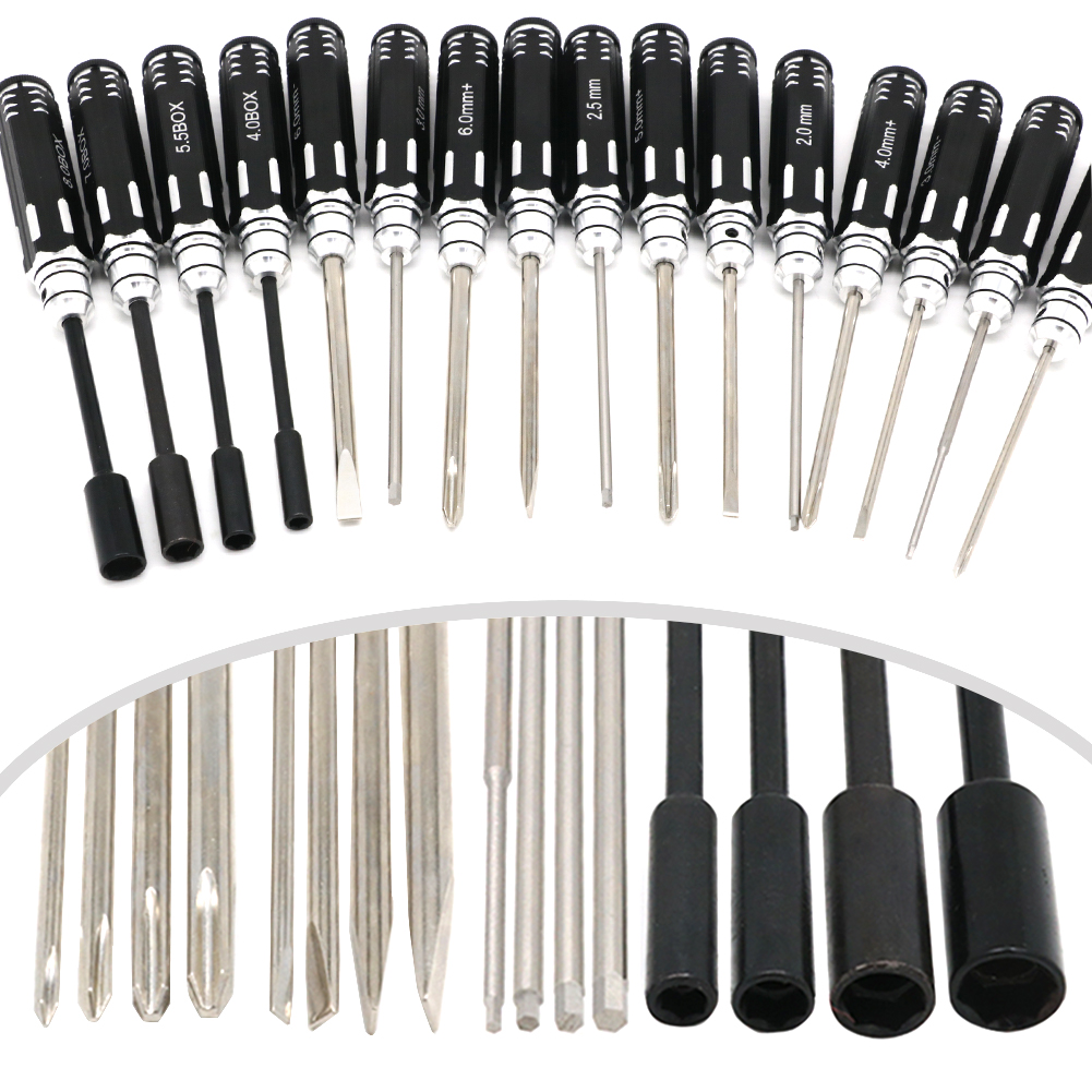 RC Hex Driver Set - 16pcs Hex  - Rc Hobby Electric Screwdriver incelemesi ve fiyatı
