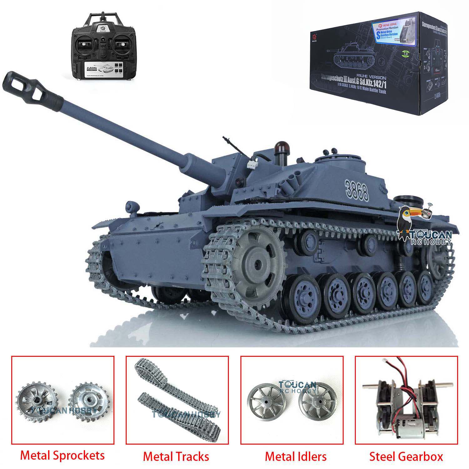 US Stock Heng Long 1/16 Scale  - Rc Hobby Track incelemesi ve fiyatı
