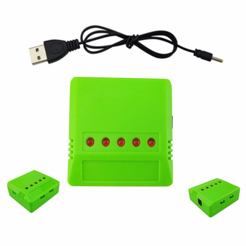 5PCS Cables And 1X 5 In 1 USB  - Rc Hobby Charger incelemesi ve fiyatı