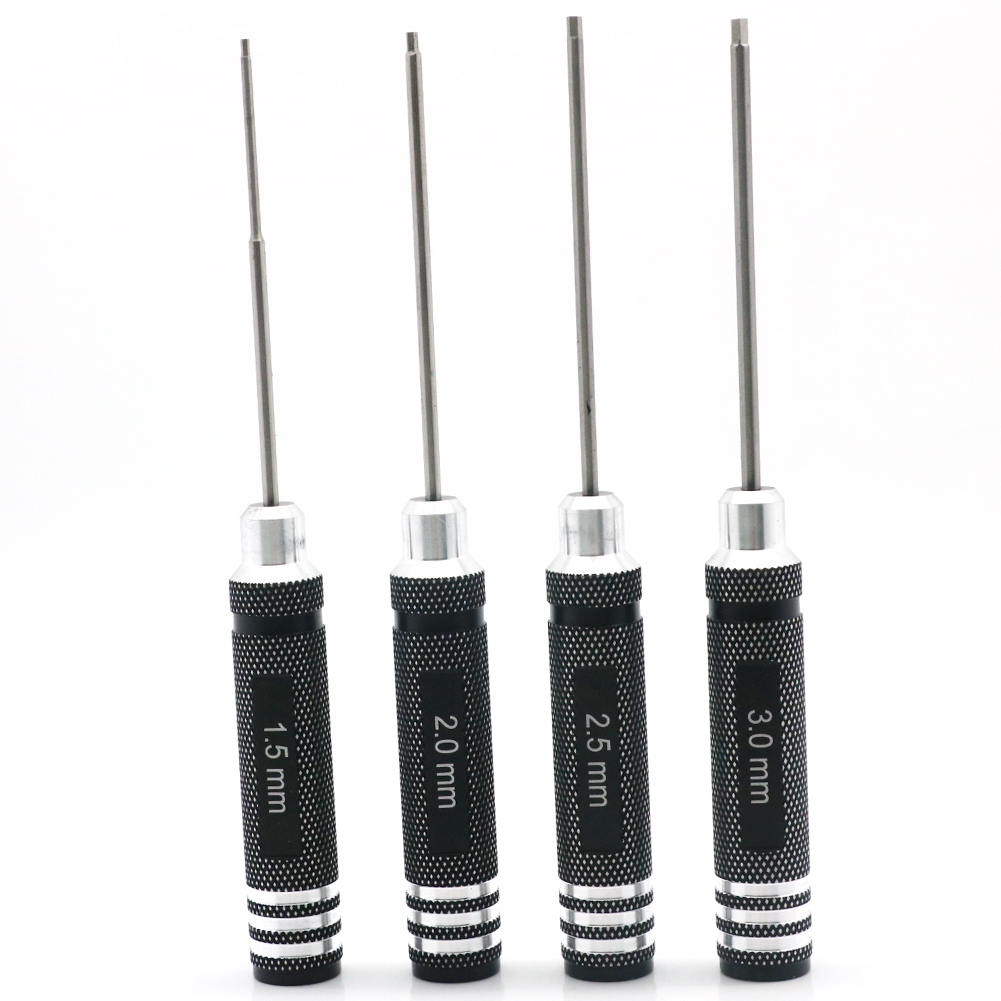 4pcs RC Tools Hex Screw Driver - Rc Hobby Electric Screwdriver incelemesi ve fiyatı