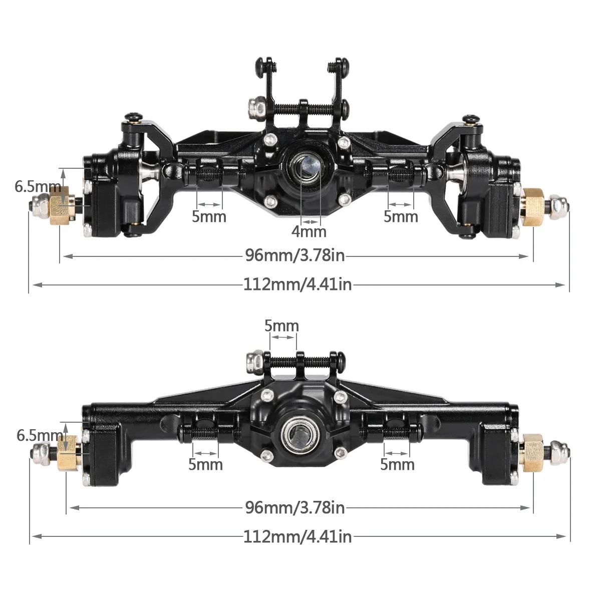 TRX4M Aluminum Front Rear Port - Rc Hobby Products incelemesi ve fiyatı