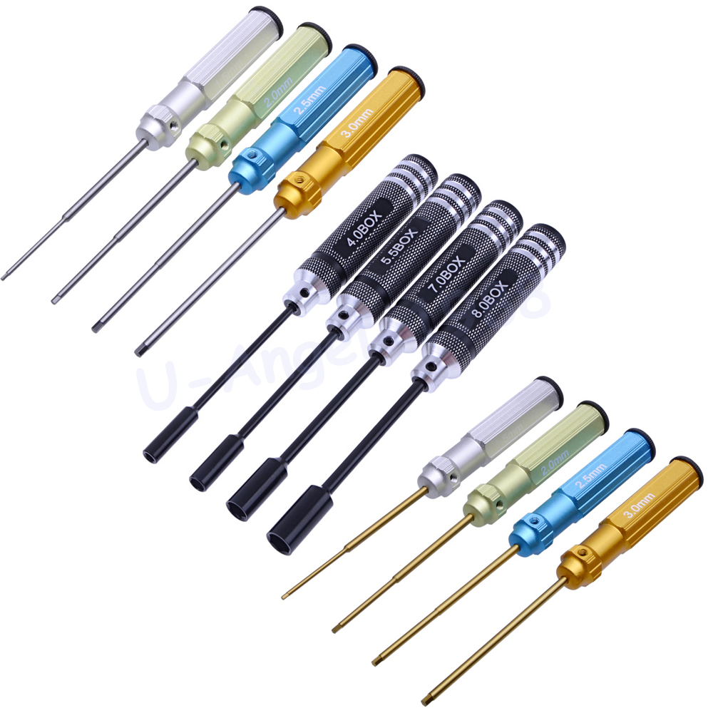 RC Tools 4 pcs hex screw drive - Rc Hobby Electric Screwdriver incelemesi ve fiyatı