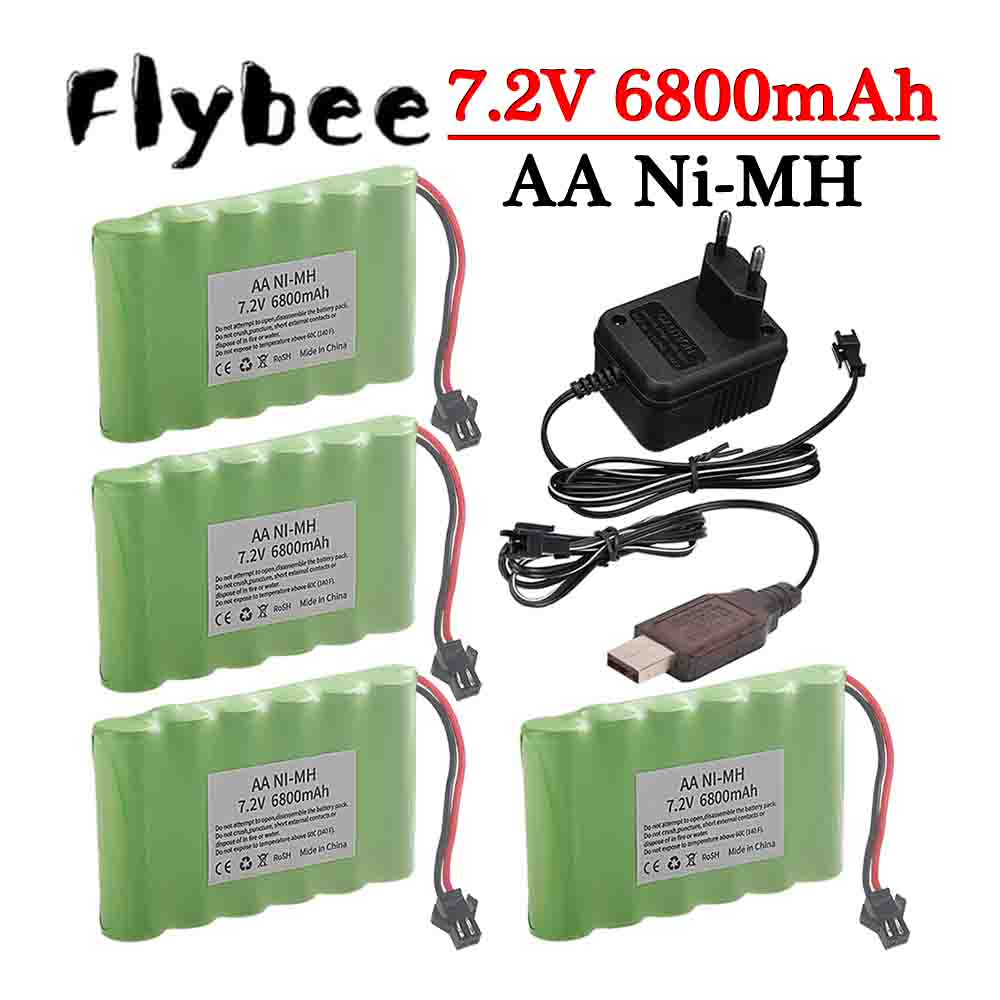 Ni-MH 7.2V 6800mAh SM Plug Bat - Rc Hobby Charger incelemesi ve fiyatı