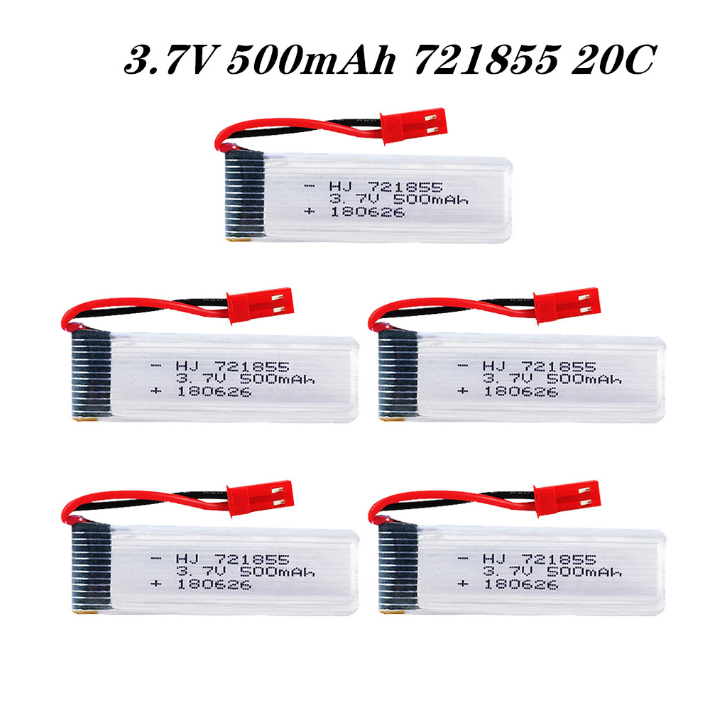 High Rate 3.7V 500mAh 721855 2 - Rc Hobby Airplanes incelemesi ve fiyatı