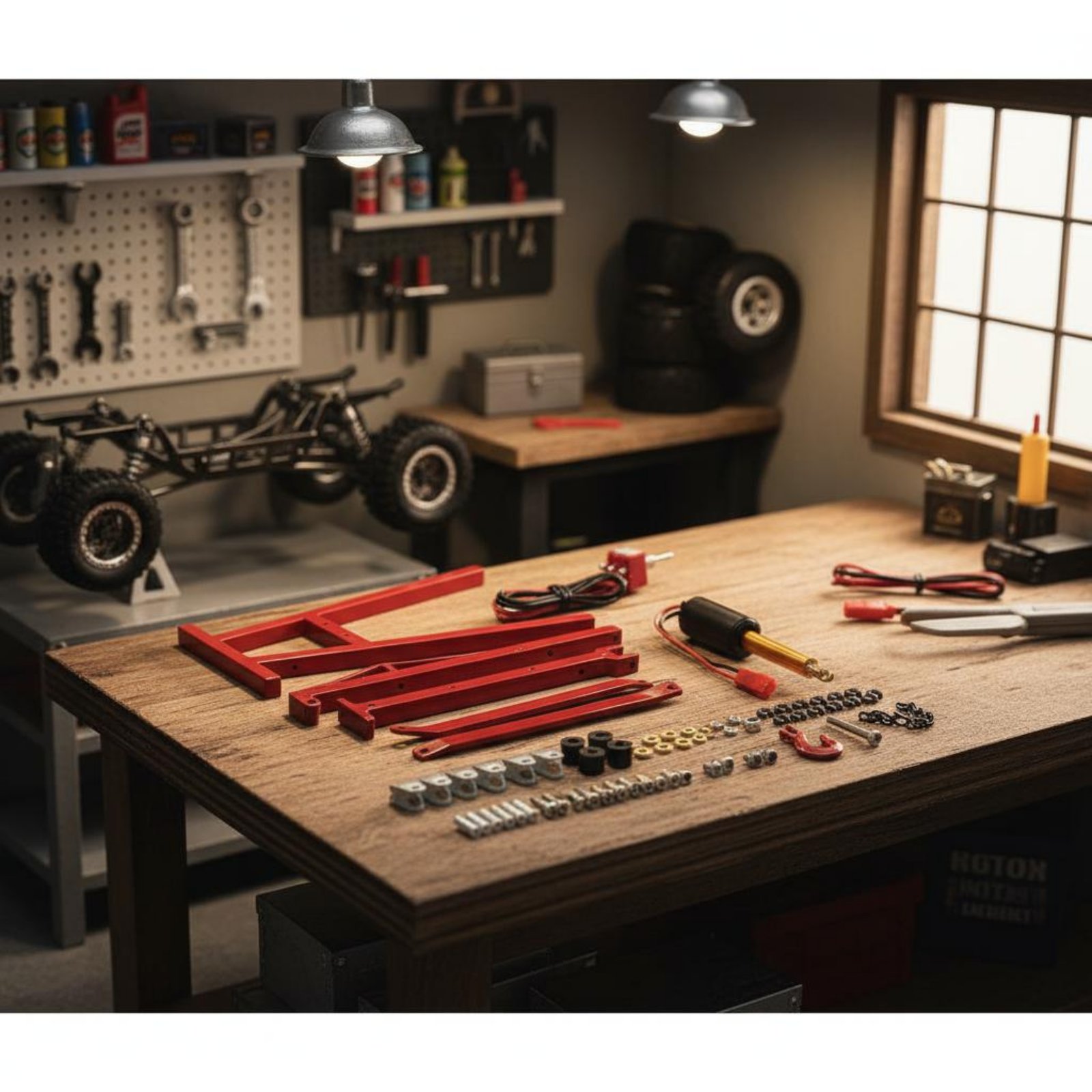 1/10 Scale Garage Set Hobby Di - Rc Hobby Garage incelemesi ve fiyatı