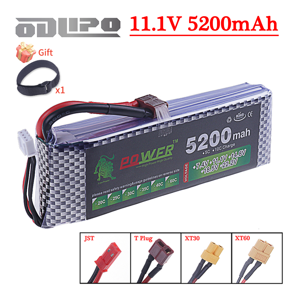 3S Lipo Battery 11.1V 5200mah  - Rc Hobby Airplanes incelemesi ve fiyatı
