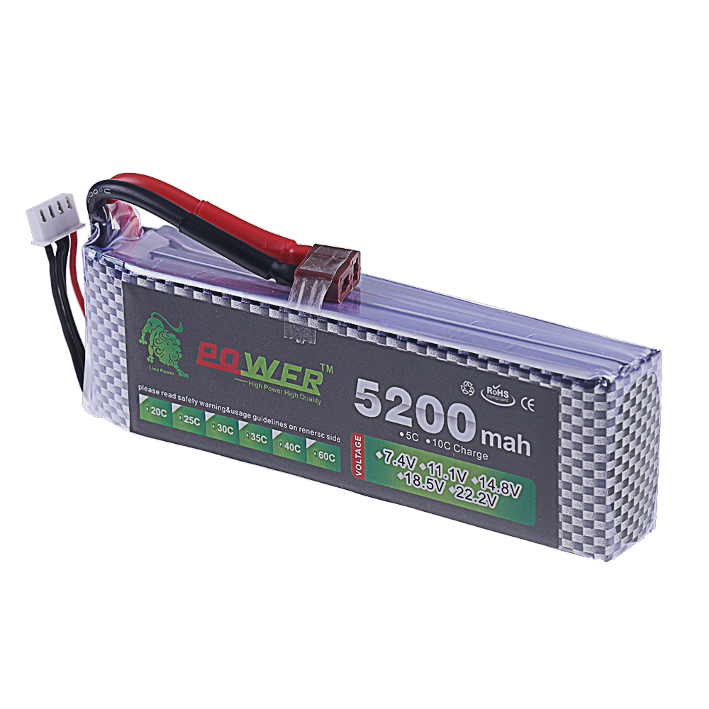 3S Lipo Battery 11.1V 5200mah  - Rc Hobby Airplanes incelemesi ve fiyatı